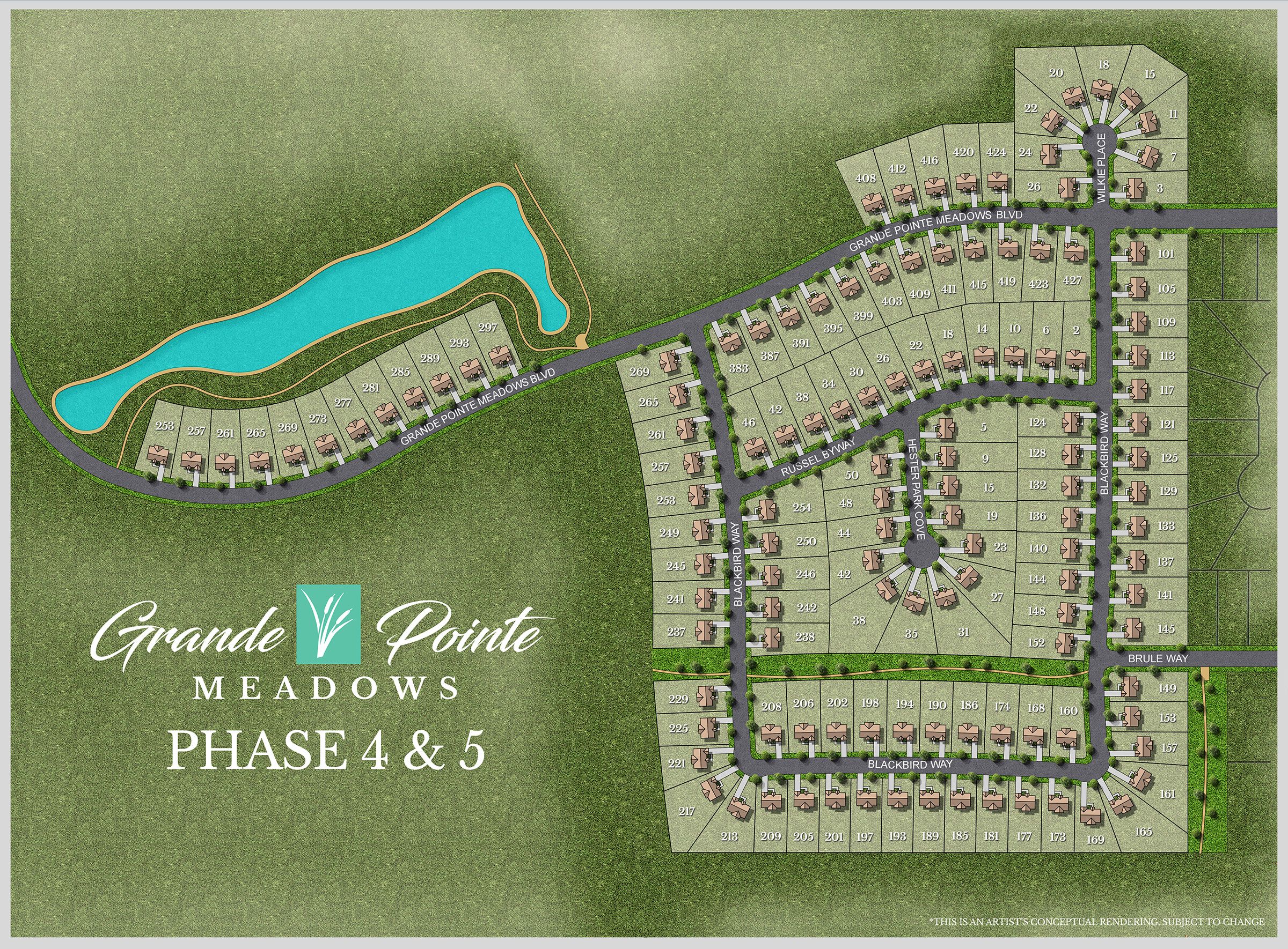 Plan Grande Pointe Meadows